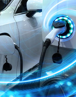 Borne de recharge automobile